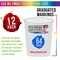 Pouring Masters 64 Ounce (2000ml) Graduated Plastic Mixing Cups (Box of 12) - Paint Mixing Cups for Epoxy Resin, Art, Kitchen, Baking - Measurements in OZ and ML, 4 Different Measuring Ratios 1:1
